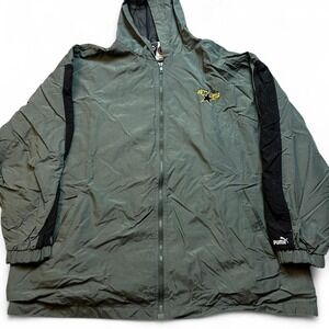 Vintage Dallas Stars NHL Puma full zip windbreaker jacket size XL